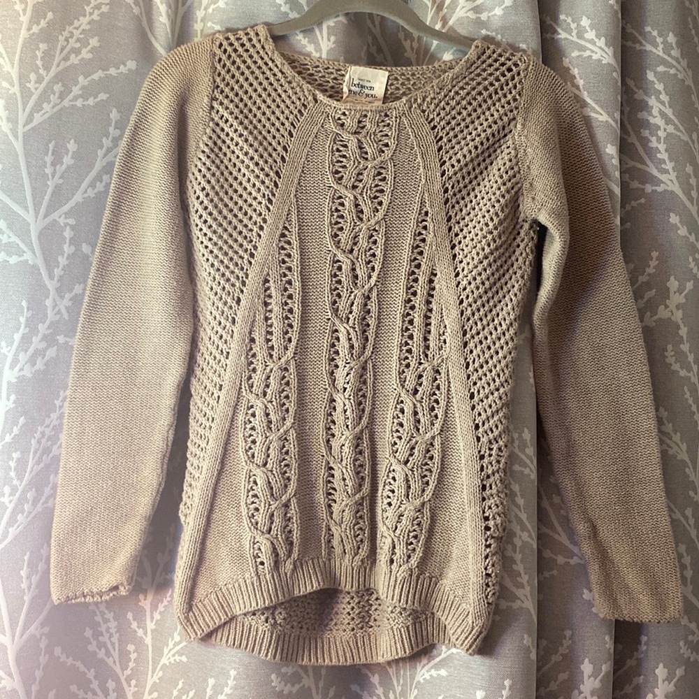 Between me & you knit sweater